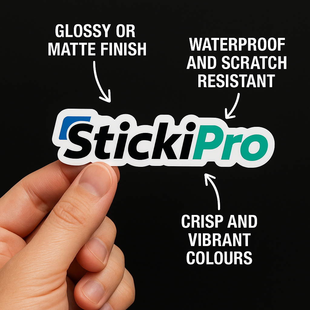 Custom Vinyl Waterproof Stickers